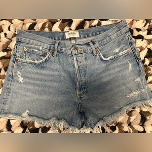 Worn once! AGOLDE Jean shorts!! Love this brand!!